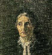 Eugene Jansson portratt av aldre dam oil painting artist
